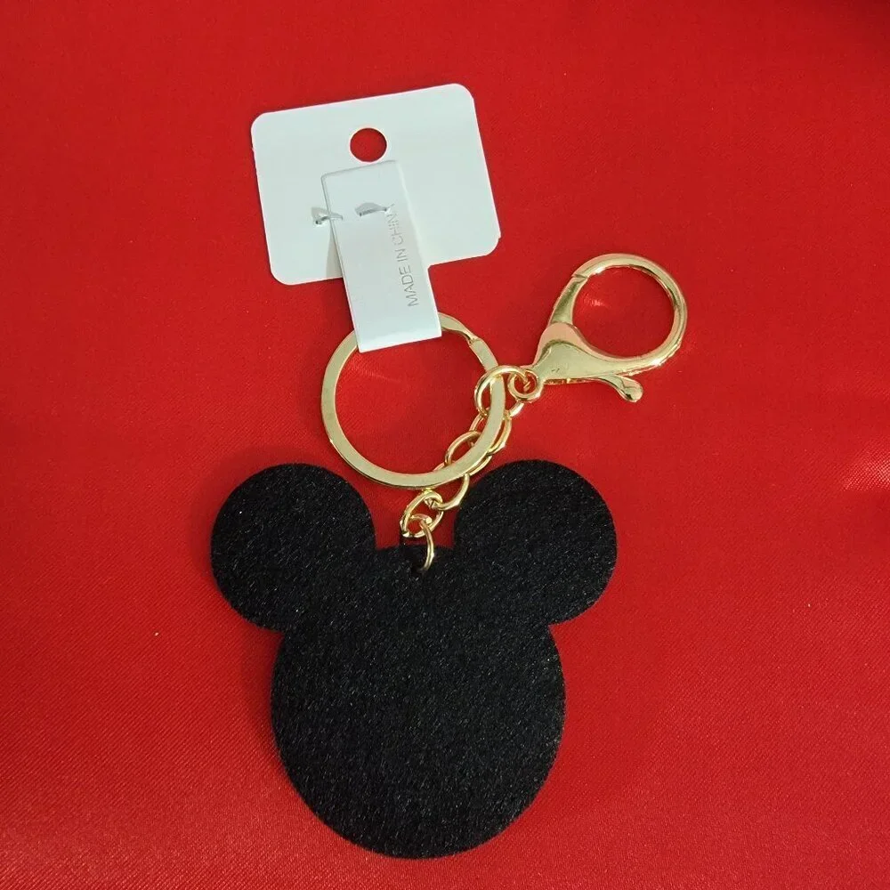 Multi-color Crystal Mickey Mouse Keychain Bag Jewelry